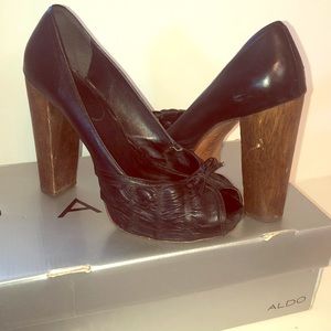 Aldo Peep Toe Heels